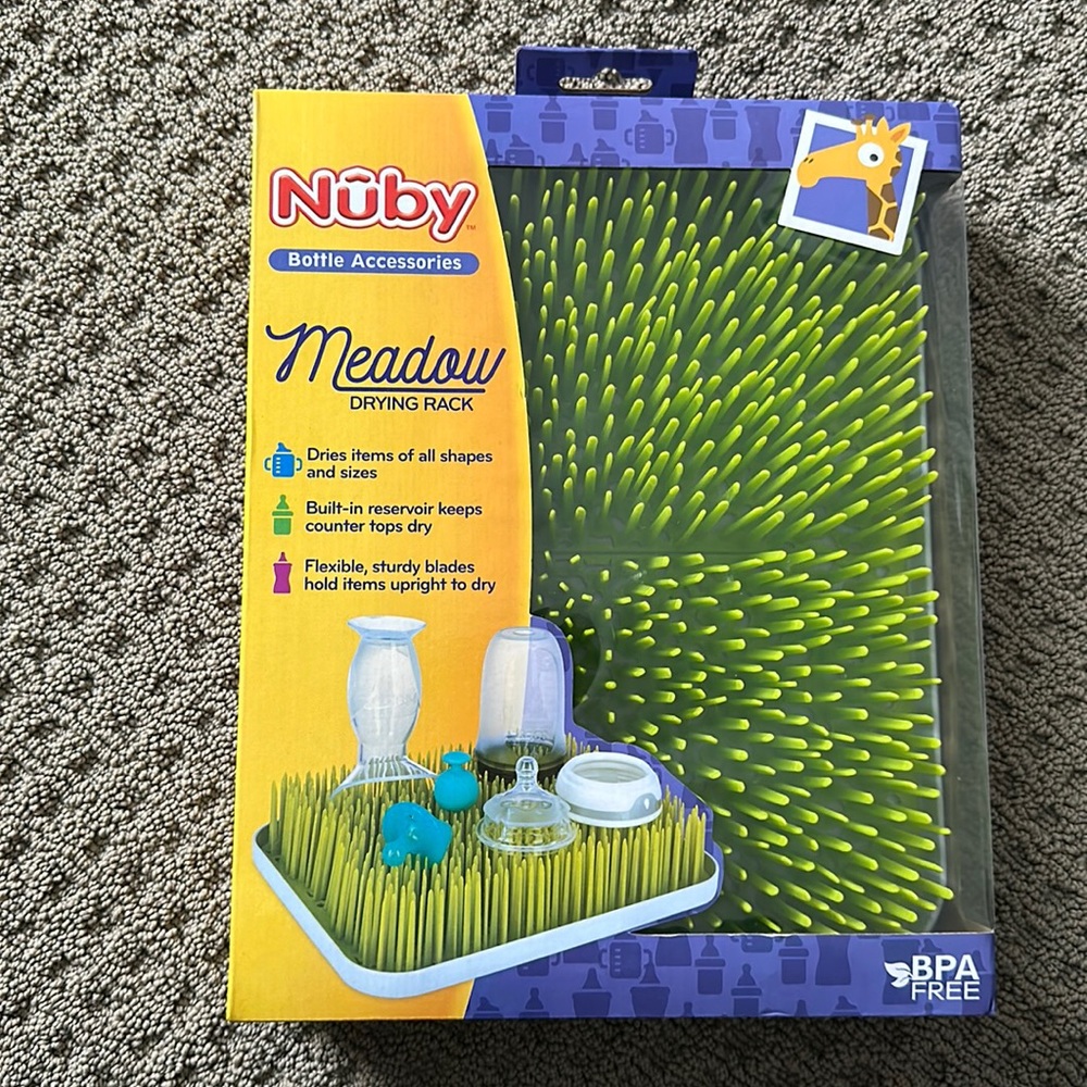 New Nuby Bottle Accessories Drying Rack